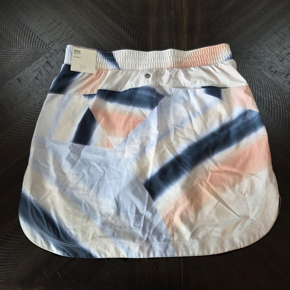 CALIA by Carrie Underwood Golf Birdie Skort XS 16" Sediment Stripe Ardosia NWT - Picture 7 of 12